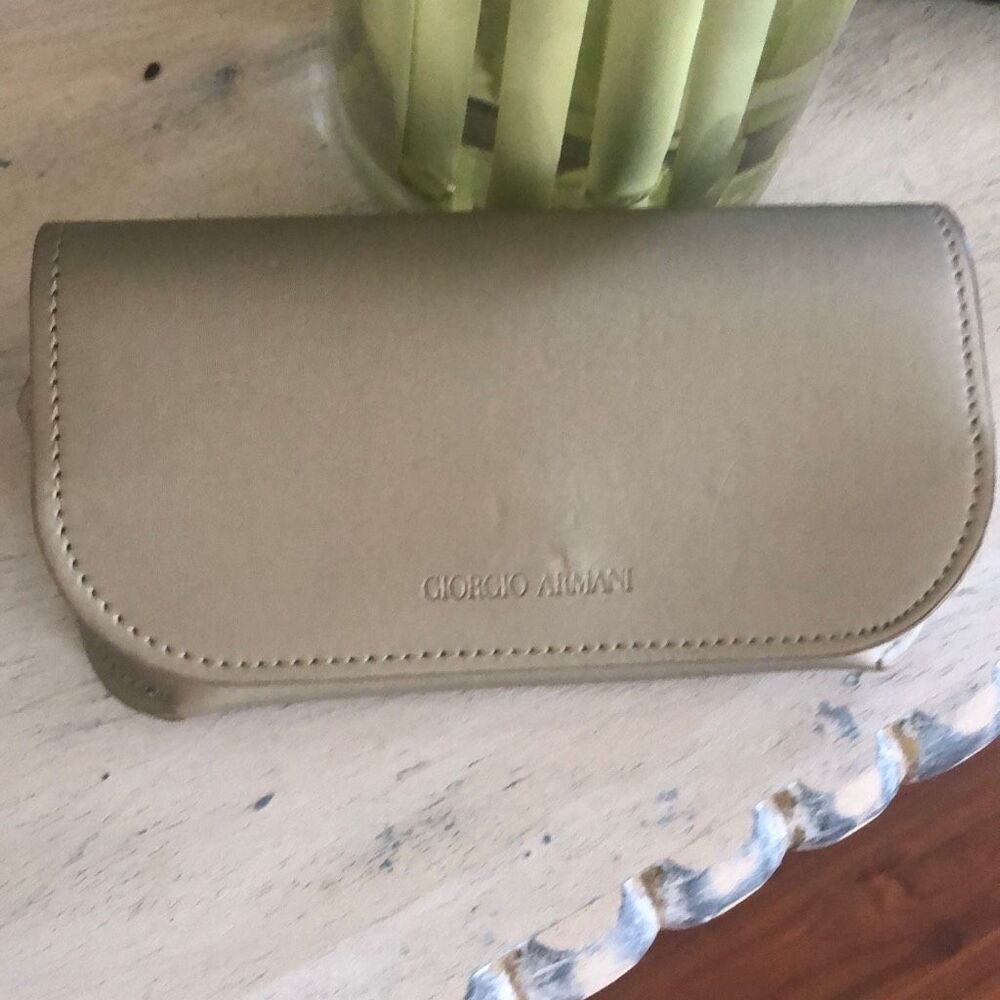 Giorgio Armani eyeglass sunglass case 